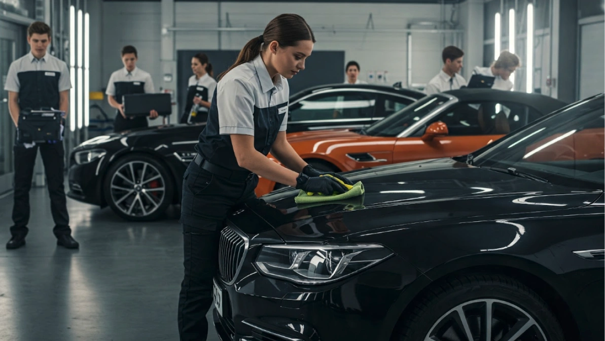 vehicle concierge services and how they provide luxury car care, maintenance, and logistics for busy individuals and businesses